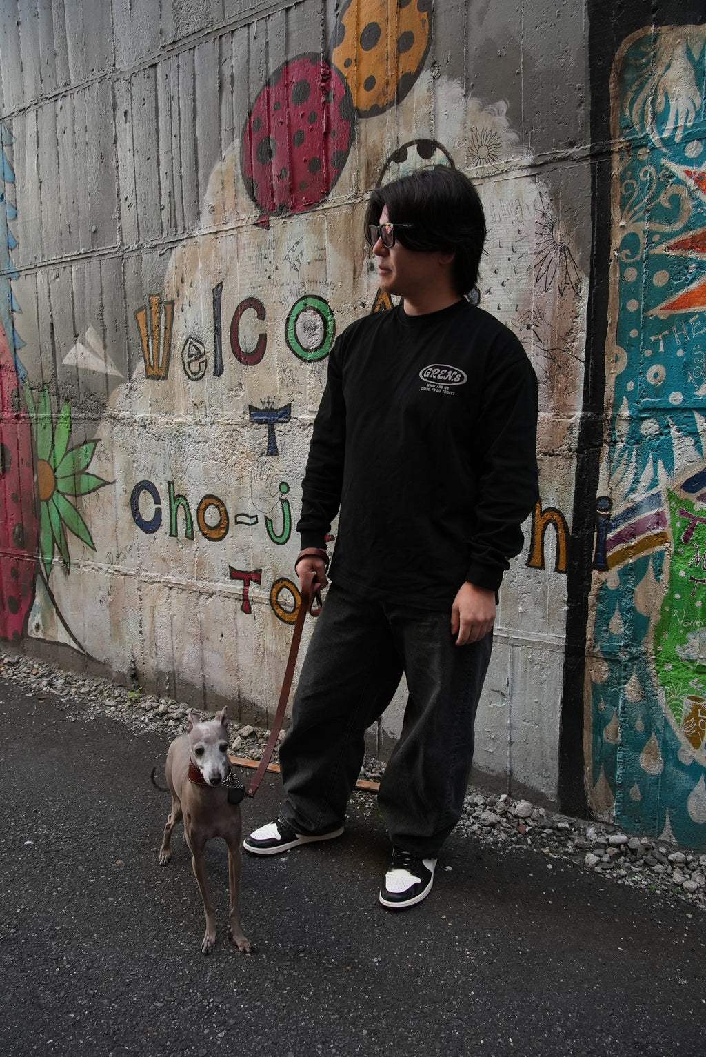 GREN.sマグナムウェイト ビッグシルエット ロングスリーブ Tシャツ【ブラック】